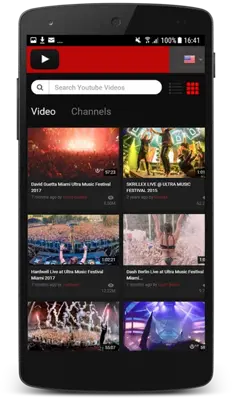 YouTube MP4 android App screenshot 1